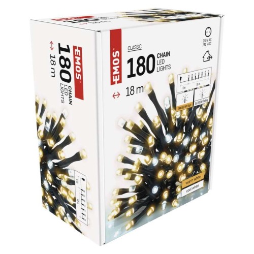 Catena Luminosa 180 LED: 144 caldi... Catena Luminosa 180 LED: 144 caldi...
