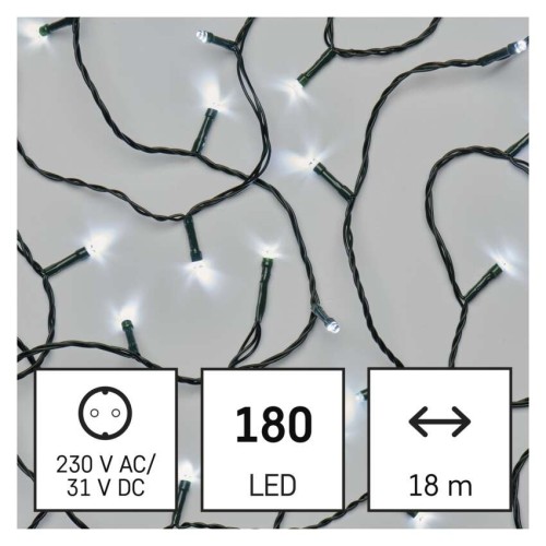 CATENA LUMINOSA 180 LED LUCE FREDDA... CATENA LUMINOSA 180 LED LUCE FREDDA...