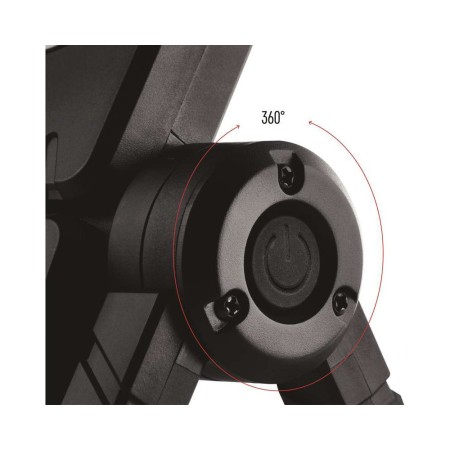 LAMPADA DA LAVORO RICARICABILE 2 COB LED 2000LM 4 MAGNETI POWERBANK EMOS P4536