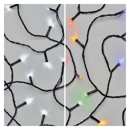 Catena Luminosa LED 100 luci fredde e multicolor, 8 effetti, Esterno,10mt | Emos D4AJ01