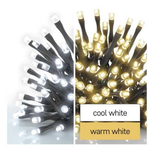 Catena Luminosa LED 100 luci Caldi e...