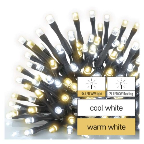 Catena Luminosa 120 LED: 96 caldi...