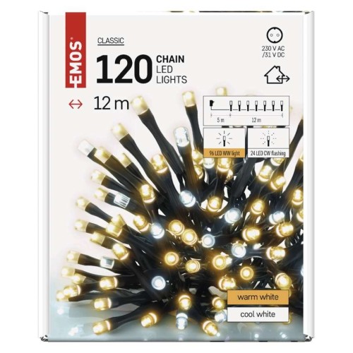 Catena Luminosa 120 LED: 96 caldi... Catena Luminosa 120 LED: 96 caldi...