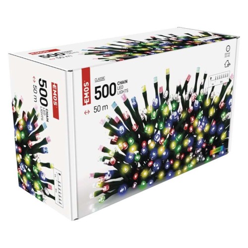 CATENA LUMINOSA 500 LED MULTICOLOR... CATENA LUMINOSA 500 LED MULTICOLOR...