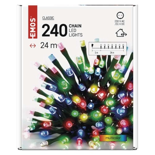 CATENA LUMINOSA 240 LED MULTICOLOR... CATENA LUMINOSA 240 LED MULTICOLOR...