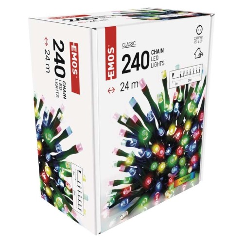 CATENA LUMINOSA 240 LED MULTICOLOR... CATENA LUMINOSA 240 LED MULTICOLOR...
