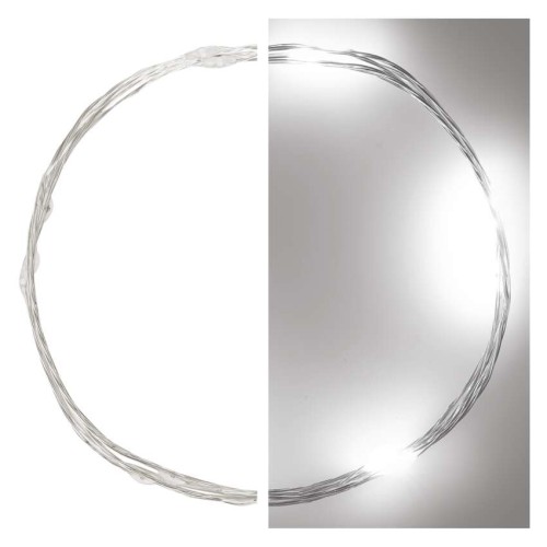 Catena NANO LED a Batterie: 10 LED Luce Bianca, Timer | EMOS D3AC06