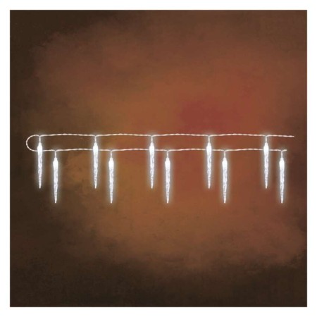 Catena Natalizia LED 10 Ghiaccioli a Batterie 135x10cm | Emos DCGC01