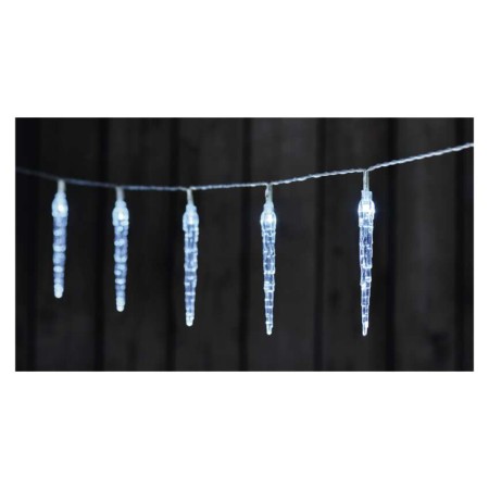 Catena Natalizia LED 10 Ghiaccioli a Batterie 135x10cm | Emos DCGC01