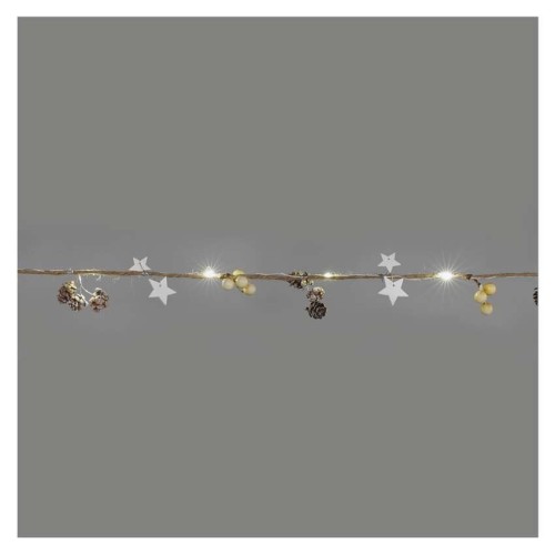 Catena Natalizia LED Stelle e Pigne a... Catena Natalizia LED Stelle e Pigne a...