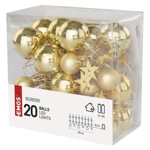 Catena Natalizia LED 20 Stelle e... Catena Natalizia LED 20 Stelle e...