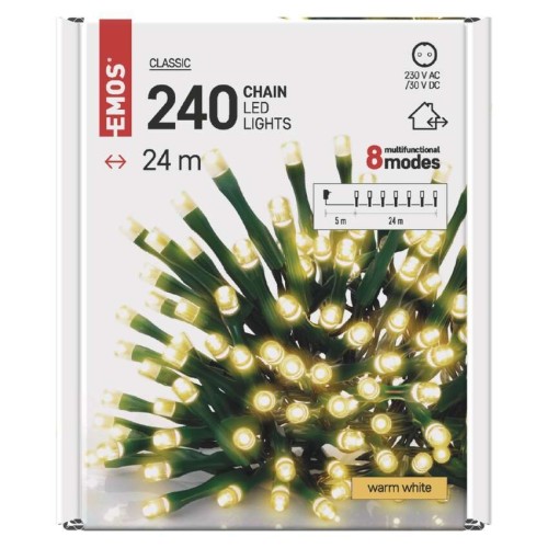 Catena Luminosa LED 240 luci Calde,... Catena Luminosa LED 240 luci Calde,...