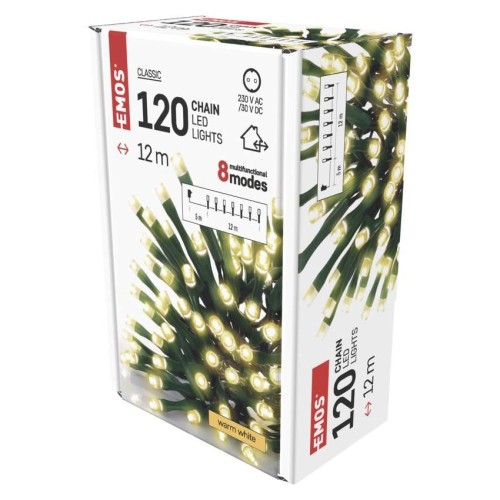 Catena Luminosa LED 120 luci Calde,... Catena Luminosa LED 120 luci Calde,...