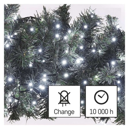 Catena Luminosa Cluster 600 LED Freddi, 12mt, Timer | EMOS D4BW08