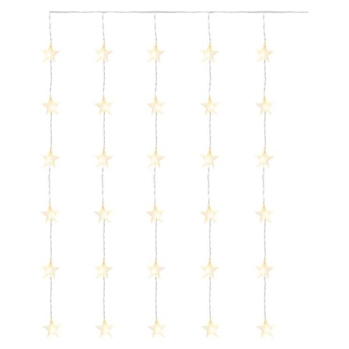 Tenda LED 30 Stelle Luce Calda: 20... Tenda LED 30 Stelle Luce Calda: 20...