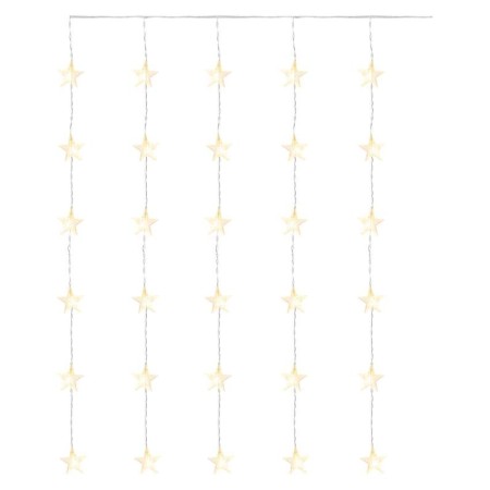 Tenda LED 30 Stelle Luce Calda: 20 Fisse e 10 Lampeggianti | Emos DCGW01