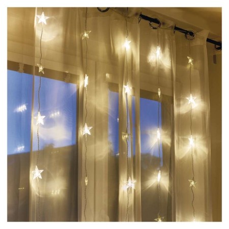 Tenda LED 30 Stelle Luce Calda: 20 Fisse e 10 Lampeggianti | Emos DCGW01