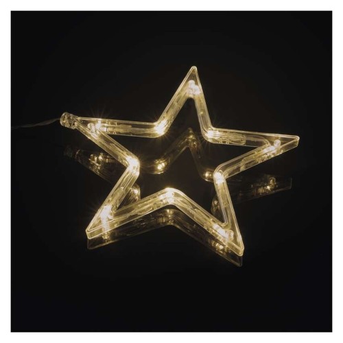 Tenda Natalizia 70 LED: 7 Stelle Luce... Tenda Natalizia 70 LED: 7 Stelle Luce...