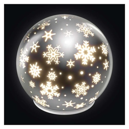 Sfera Natalizia Proiettore Fiocchi di Neve in Vetro | Emos DCLW28