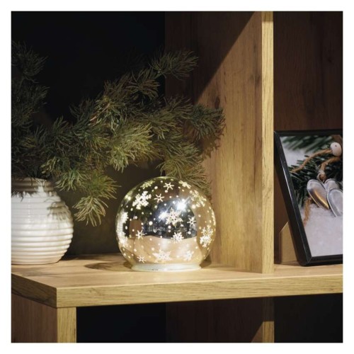Sfera Natalizia Proiettore Fiocchi di... Sfera Natalizia Proiettore Fiocchi di...