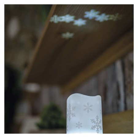Proiettore Candela  di Fiocchi di Neve - Magia Natalizia | Emos DCPC05