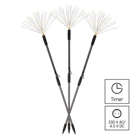 Ramoscelli Led: Magia Natalizia con Luce Calda e Timer | Emos DCZW07
