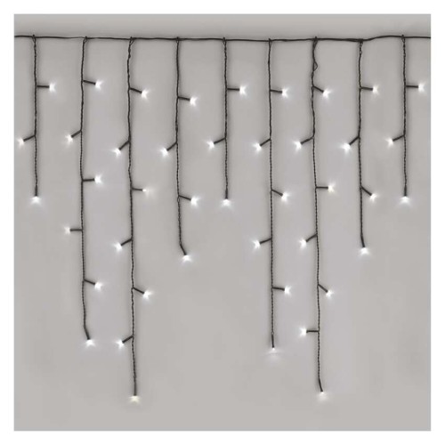 Tenda LED 200 Luci Fredde, 3.6x0.7mt, 8 Giochi di Luce, Interno Esterno | Emos D4CC01