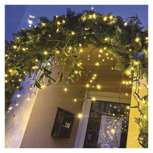 Tenda LED 200 Luci Calde, 3.6x0.7mt,... Tenda LED 200 Luci Calde, 3.6x0.7mt,...
