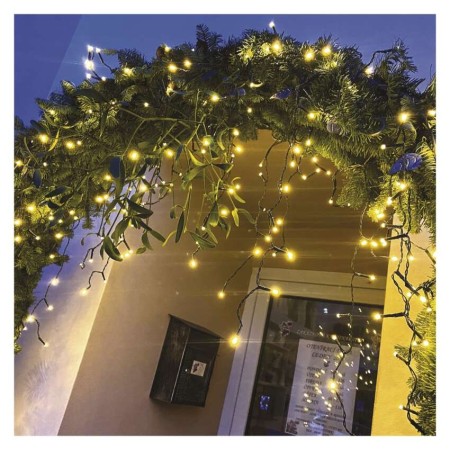 Tenda LED 200 Luci Calde, 3.6x0.7mt, 8 Giochi di Luce, Interno Esterno | Emos D4CW01