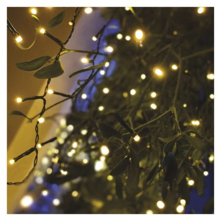 Tenda LED 200 Luci Calde, 3.6x0.7mt, 8 Giochi di Luce, Interno Esterno | Emos D4CW01