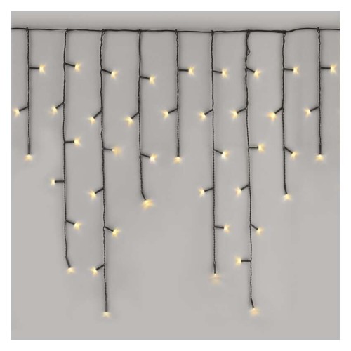 Tenda LED 600 Luci Calda, 10mt, 8 Giochi di Luce, Interno Esterno | Emos D4CW03