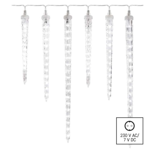 Tenda 6 Ghiaccioli LED 3 misure: 160... Tenda 6 Ghiaccioli LED 3 misure: 160...