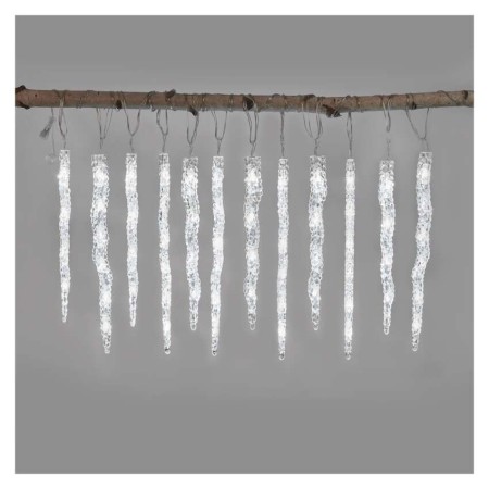 Tenda 12 Ghiaccioli LED 2 misure: 60 Luci 3.6 mt, Interno Esterno | Emos DCPC07