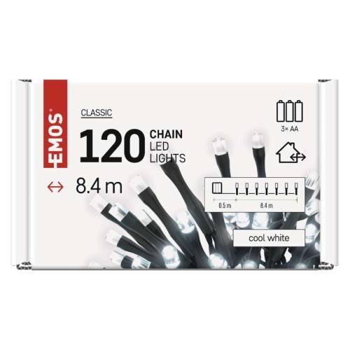 CATENA LUMINOSA 120 LED LUCE FREDDA... CATENA LUMINOSA 120 LED LUCE FREDDA...