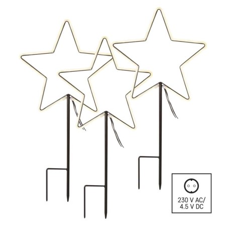 3 Stelle 216 LED Luce Fredda - Magia Natalizia Interno/Esterno | EMOS DCZC02