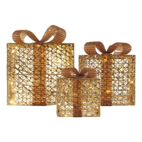 SET 3 SCATOLE REGALO COLORE ORO... SET 3 SCATOLE REGALO COLORE ORO...