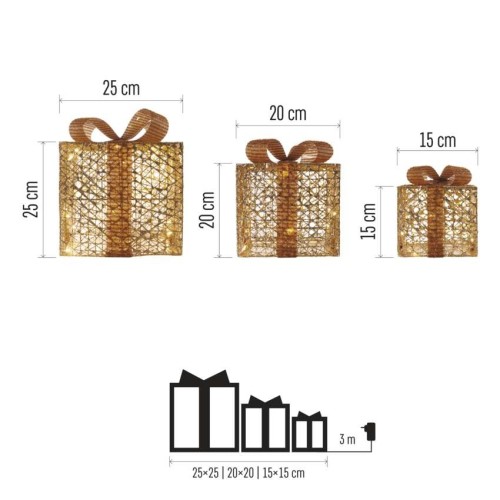 SET 3 SCATOLE REGALO COLORE ORO... SET 3 SCATOLE REGALO COLORE ORO...