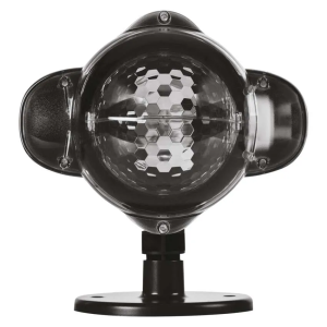 Proiettore LED decorativo con fiocchi di neve cadenti, luce bianca per interni ed esterni | EMOS DCPC03 2