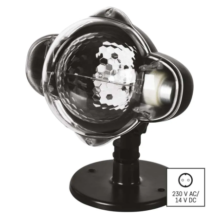 Proiettore LED Decorativo Fiocchi di Neve Cadenti per Interni ed Esterni, Luce Bianca | EMOS DCPC03