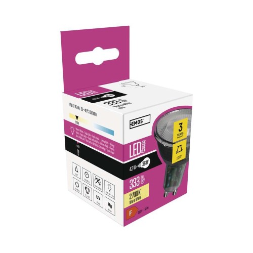 Lampadina LED GU10 4.2W (35W) 2700k -... Lampadina LED GU10 4.2W (35W) 2700k -...