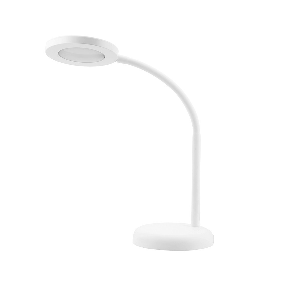 Lampada da Tavolo Led 7W 600lm Perenz Bianca 6026 B dimmerabile e cambio  temperatura luce - System Shop