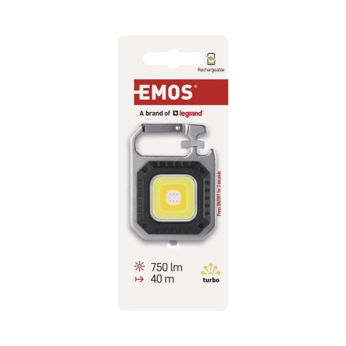 Mini Torcia LED Ricaricabile EMOS -... Mini Torcia LED Ricaricabile EMOS -...