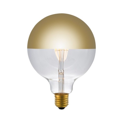 Lampadina LED Globo d.125 Cupola Oro... Lampadina LED Globo d.125 Cupola Oro...