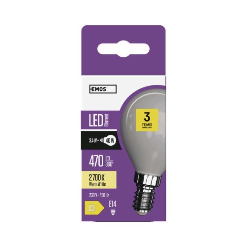Lampadina LED Filamento E14 3.4W... Lampadina LED Filamento E14 3.4W...