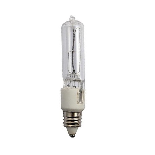 Lampadina alogena E11 150W, 2800K, luce calda e dimmerabile.