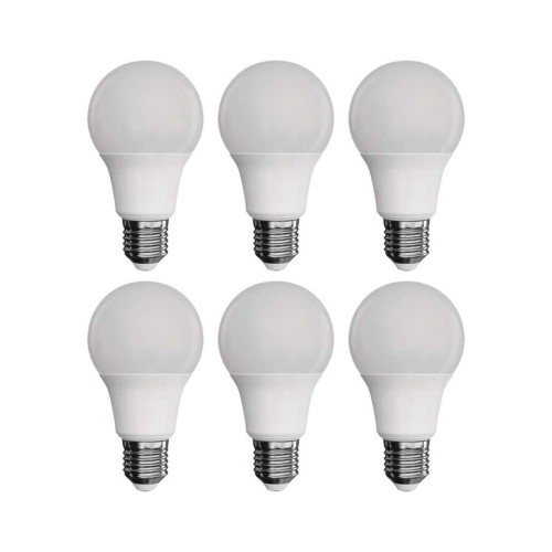 Set 6 Lampadine LED E27 8.5W (60W)...