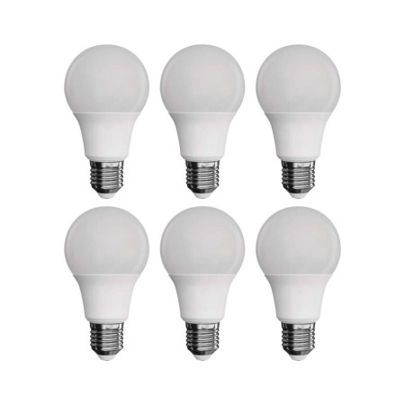 Set 6 Lampadine LED E27 8.5W (60W) 2700K: Illuminazione Calda per Interni | Emos ZQ5140.6