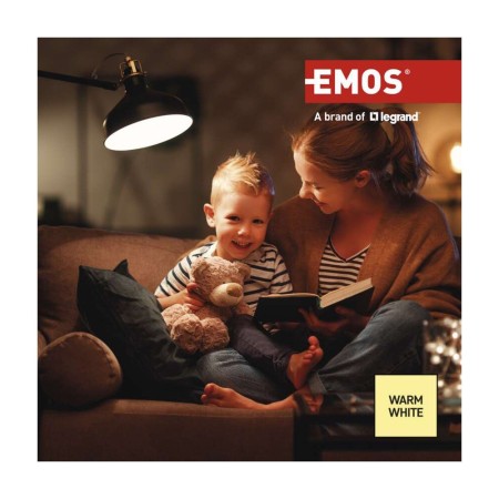 Set 6 Lampadine LED E27 8.5W (60W) 2700K: Illuminazione Calda per Interni | Emos ZQ5140.6