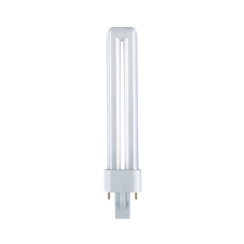 LAMPADINA FLUORESCENTE G23 9W 2PIN 3000K