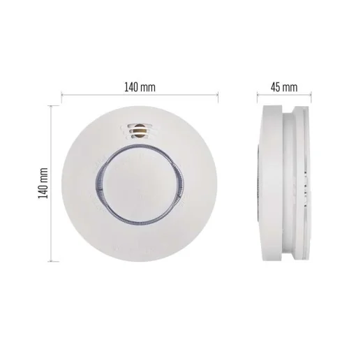 Rilevatore di Fumo 220V TSS890B-HI... Rilevatore di Fumo 220V TSS890B-HI...
